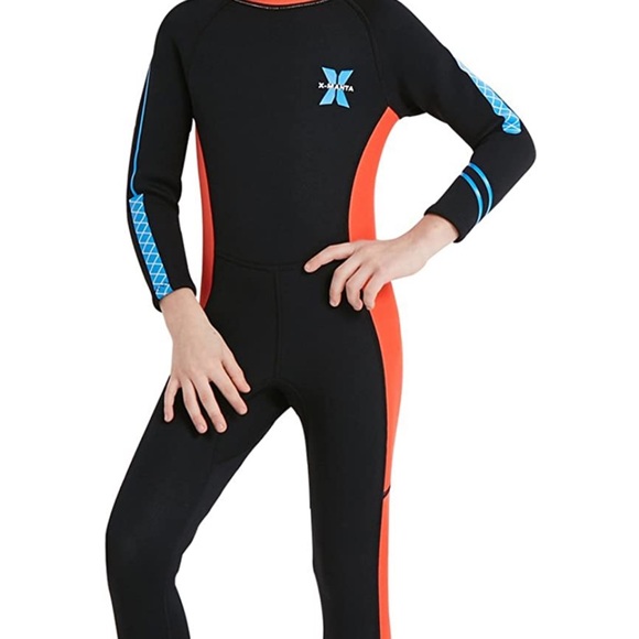 DIVE & SAIL Kids 2.5mm Wetsuit One Piece UV Protection Thermal Swimsuit - Picture 8 of 8